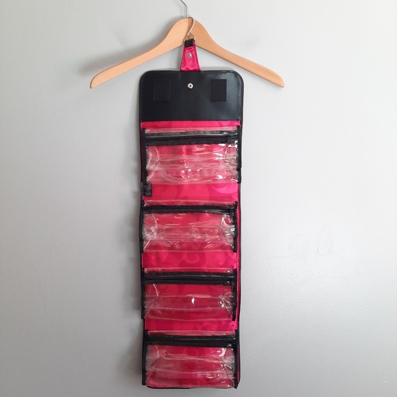 Mary Kay Handbags - Mary Kay Pink & Black Jewelrry Make Up Organizer